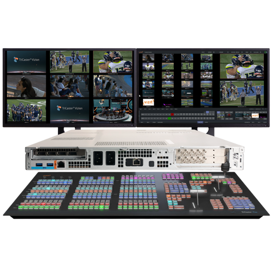 Vizrt TriCaster Vizion Rack 16 & Flex Dual Bundle Promo