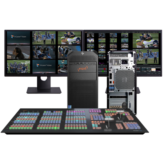 Vizrt TriCaster Vizion Tower 16 & Flex Dual Bundle Promo