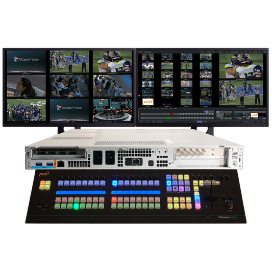 Vizrt TriCaster Vizion Rack 8 & Flex Bundle Promo
