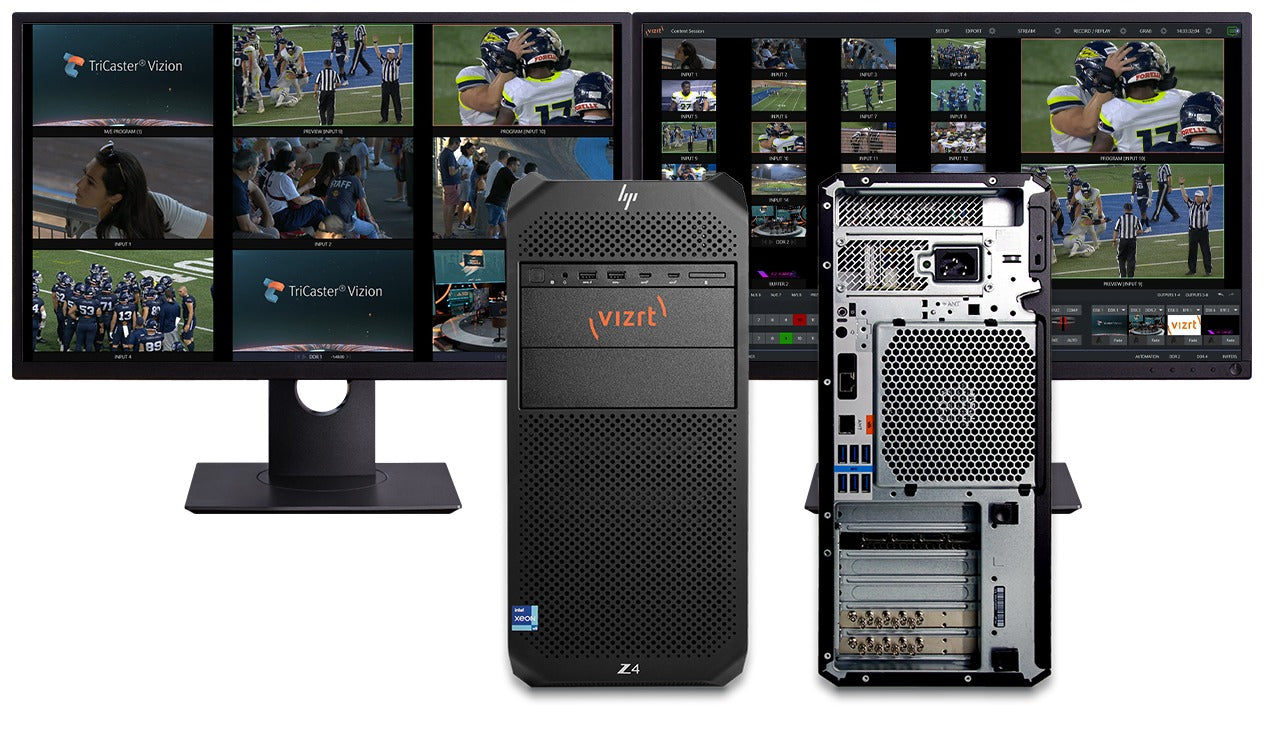 Vizion + Viz Connect Audio 33 Increíble TriCaster Vizion