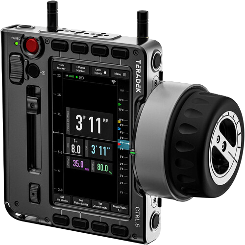 Teradek CTRL.5 Multi-Axis Hand Unit with Interactive Display