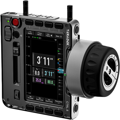 Teradek CTRL.5 Multi-Axis Hand Unit with Interactive Display
