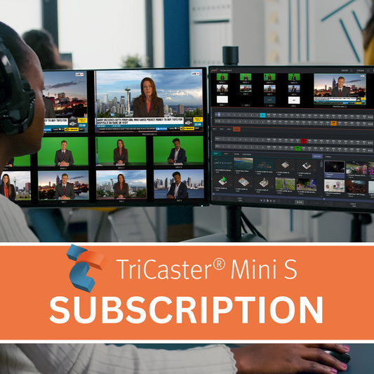 Vizrt TriCaster Mini S Software Subscription