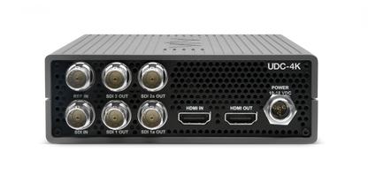 AJA 12G-SDI and HDMI 2.0 Up, Down, Cross-Conversion with Frame Sync