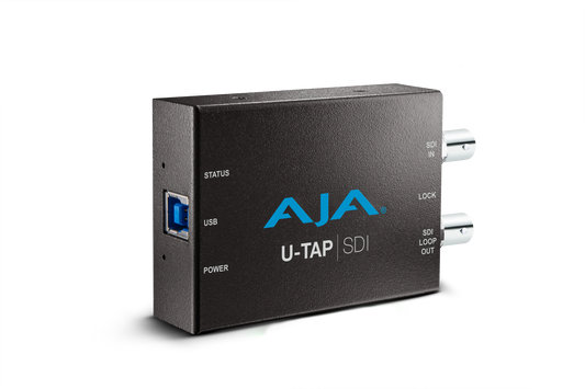 AJA U-TAP SDI USB 3.0 Powered 3G-SDI Capture