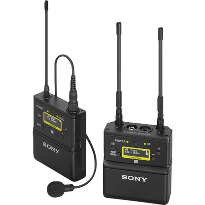 SONY Wireless Package with Bodypack Transmitter & Lapel Mic (25)