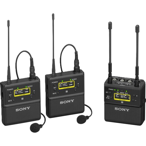SONY Dual Wireless Package with two Bodypack Transmitters (14)