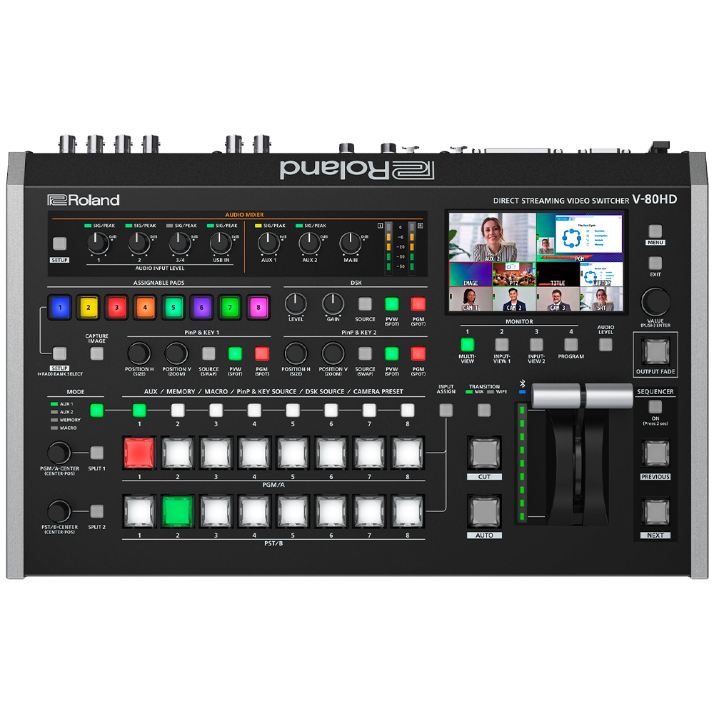 Roland V-80HD Direct Streaming Video Switcher
