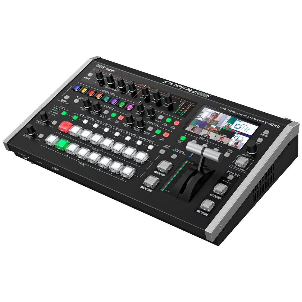 Roland V-80HD Direct Streaming Video Switcher – Videoguys