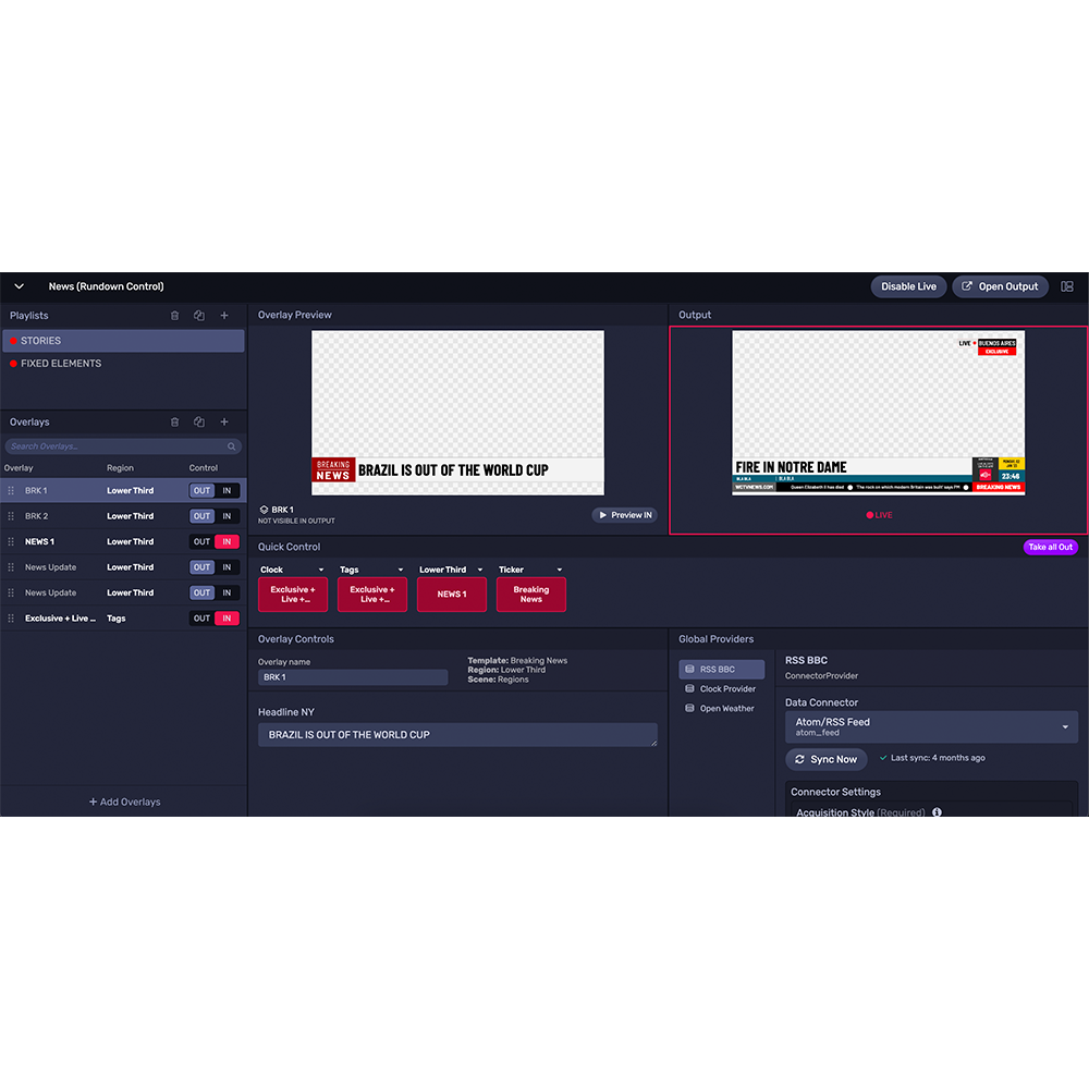 Vizrt Viz Flowics Professional with Single Output Annual Subscription