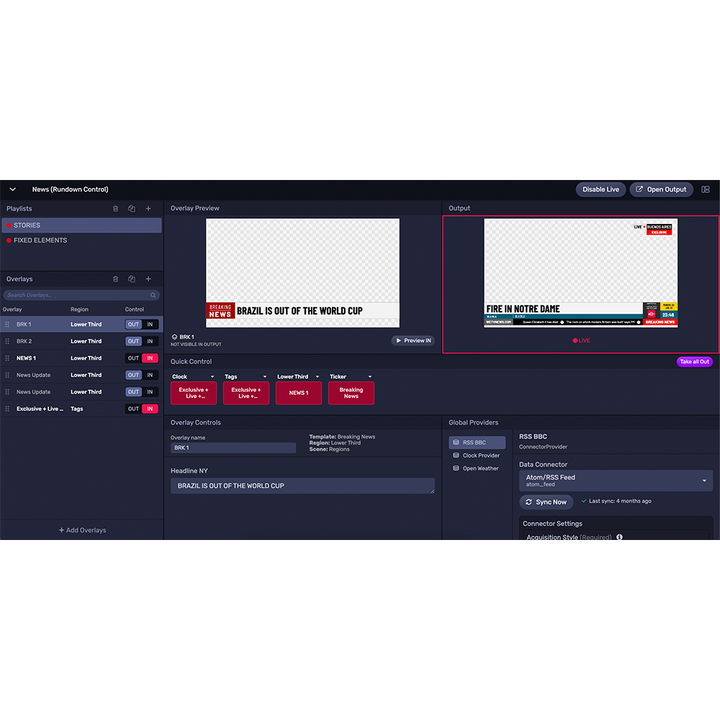 Vizrt Viz Flowics Basic with Single Output Annual Subscription