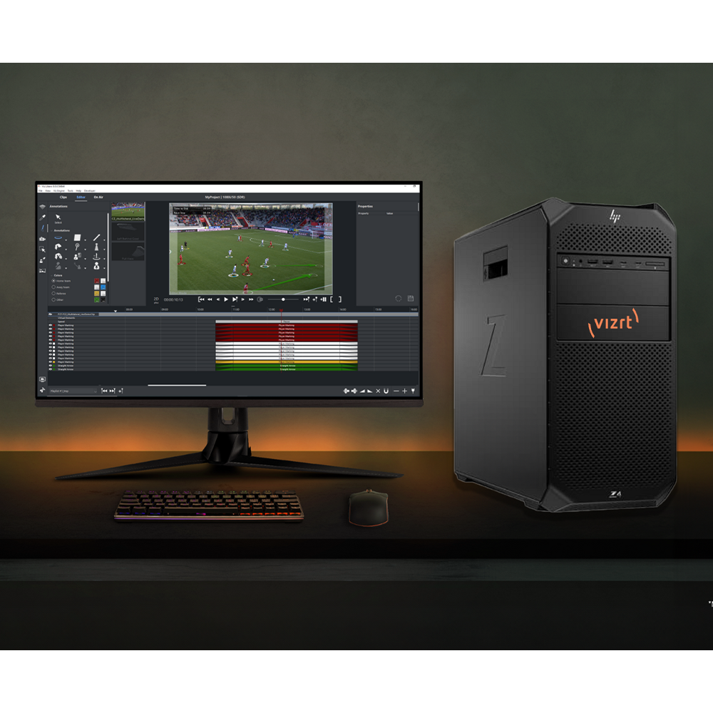 Vizrt Viz Libero GO Package for Year 1 - Bundles HW and 1Y Libero Software License
