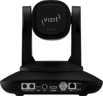 Vizrt PTZ3 UHD PLUS 30x PTZ Camera Rear