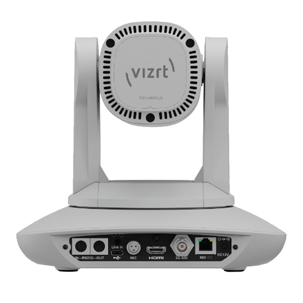 Vizrt PTZ3 UHD PLUS 30x PTZ Camera (White)