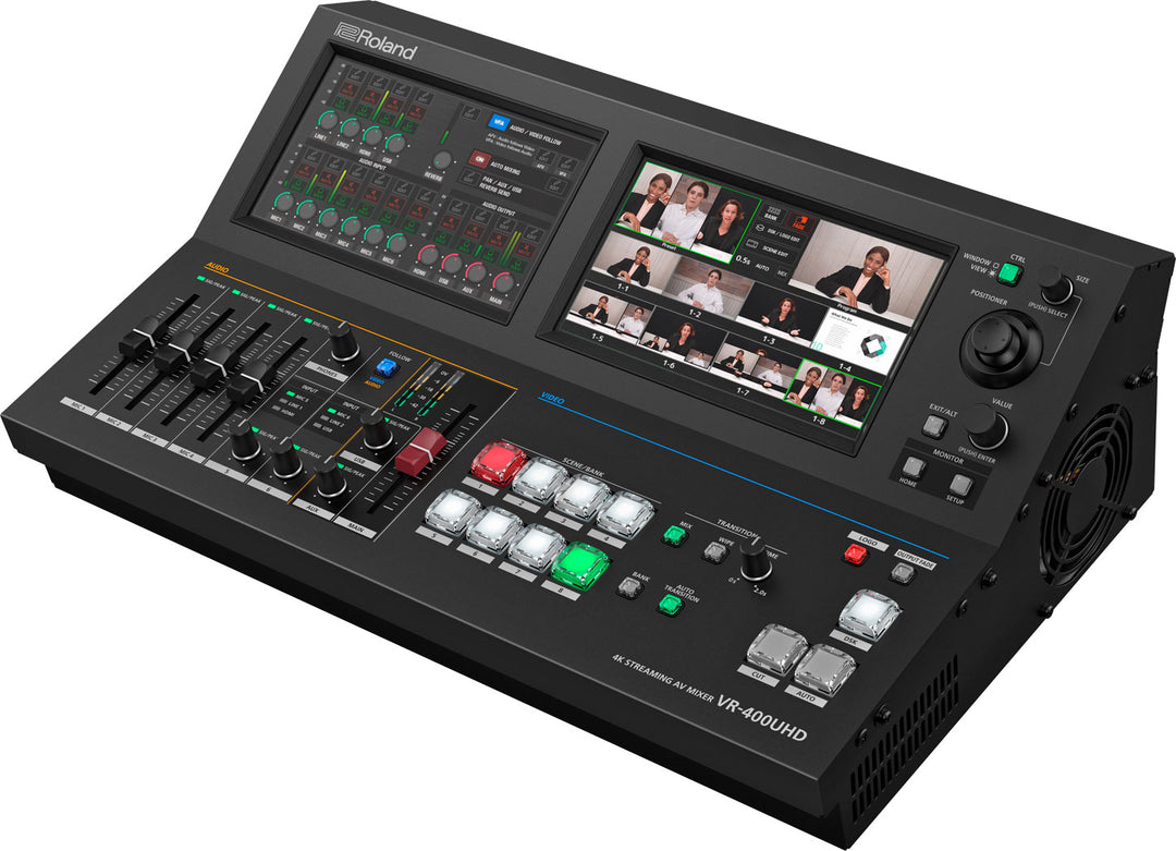 Roland VR-400UHD 4K Direct Streaming AV Mixer