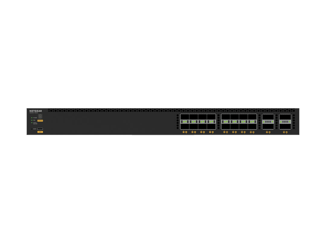 NETGEAR M4350 VSM4320C 20-Port 16xSFP28 25G and 4xQSFP28 100G Managed Switch