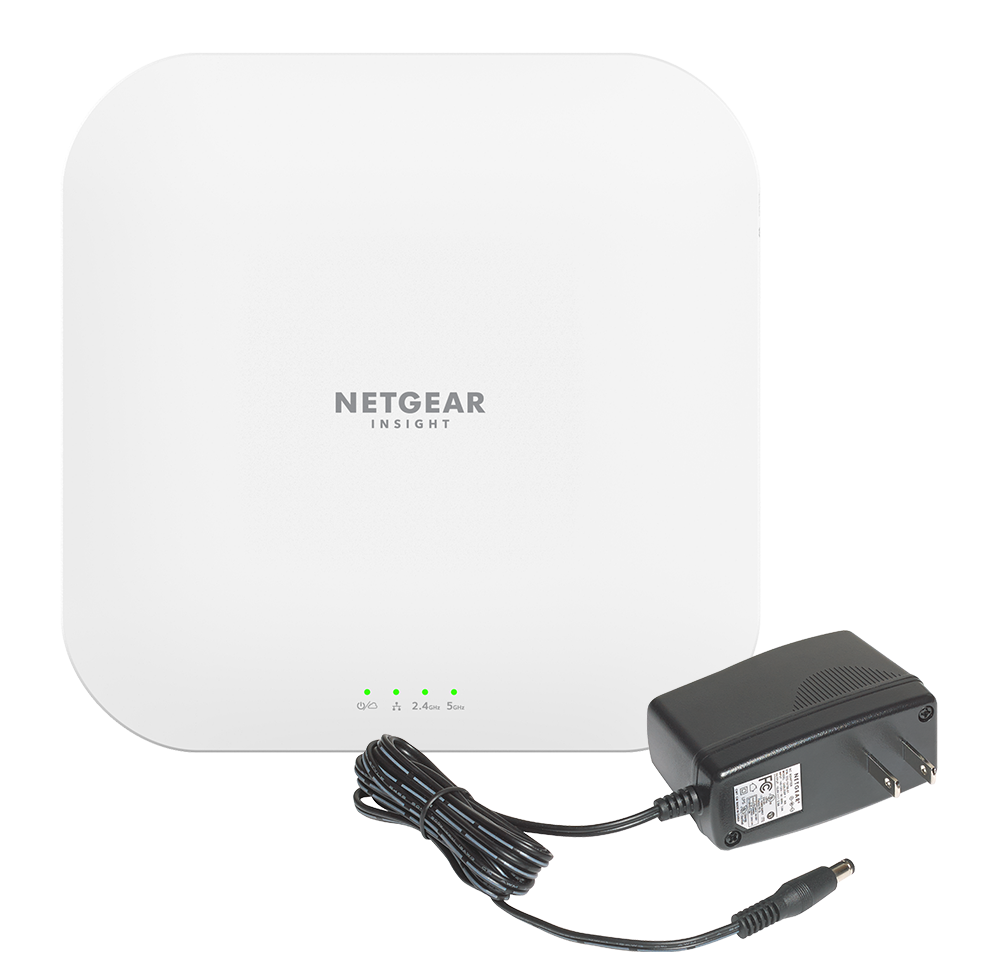 NETGEAR AX3600 Dual Band Multi-Gig WiFi 6 Access Point with Power Adapter