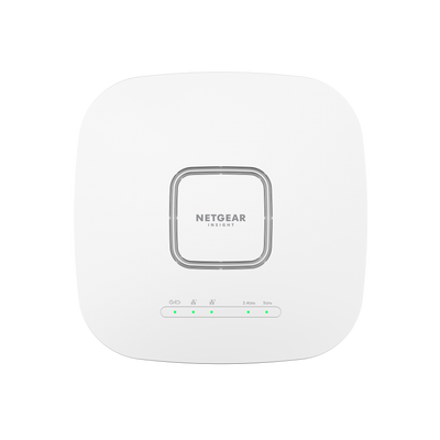 NETGEAR AX5400 Dual-Band PoE Multi-Gig Insight Managed WiFi 6 Access Point with Power Adapter