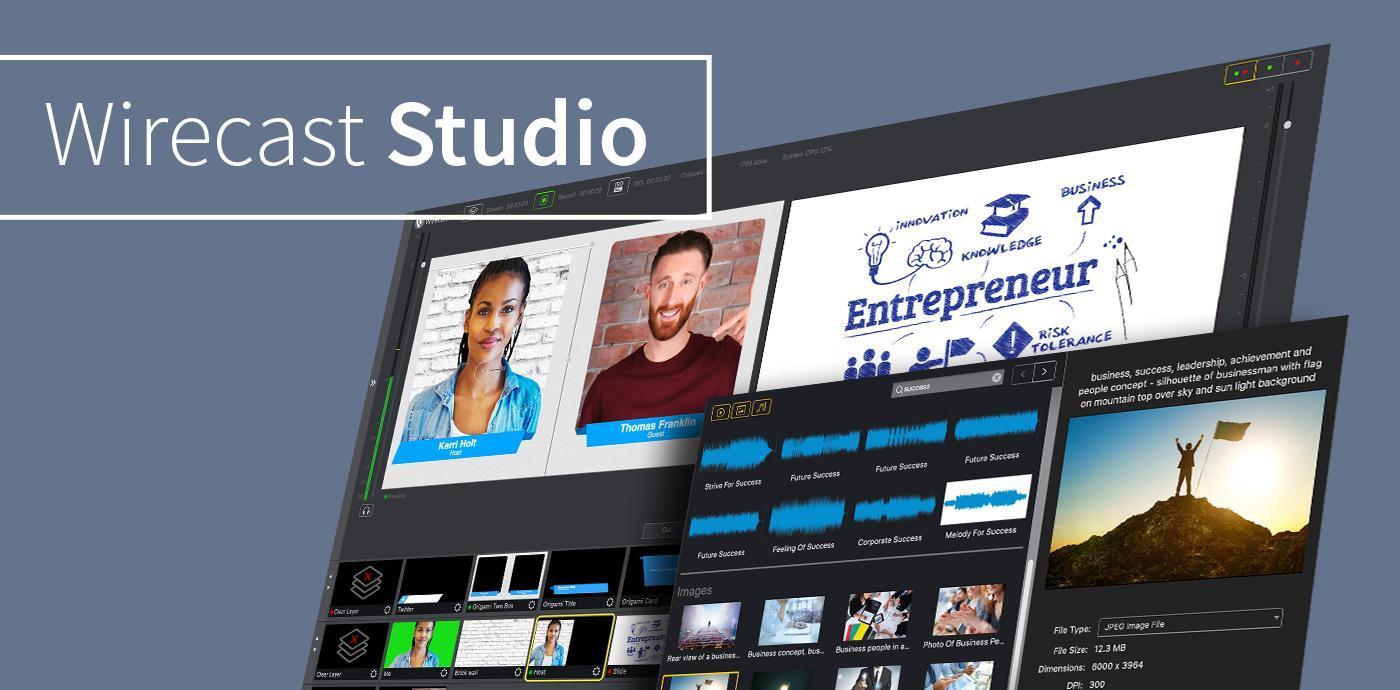 Wirecast Window Wirecast Studio (Windows) – Videoguys