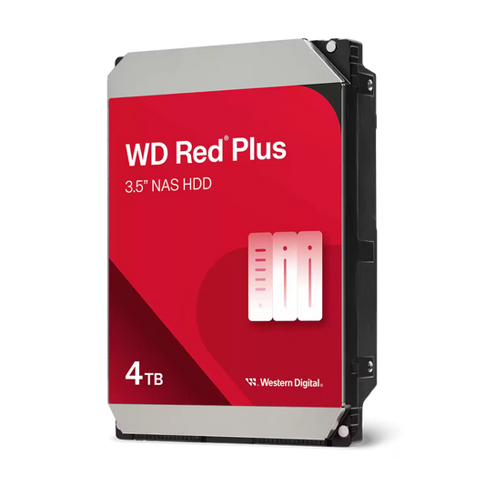 Western Digital WD Red Plus Internal NAS HDD 3.5" (4TB)