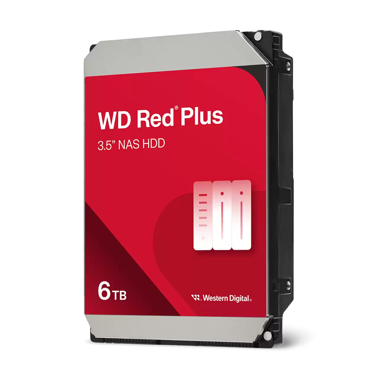 Western Digital WD Red Plus Internal NAS HDD 3.5" (6TB)