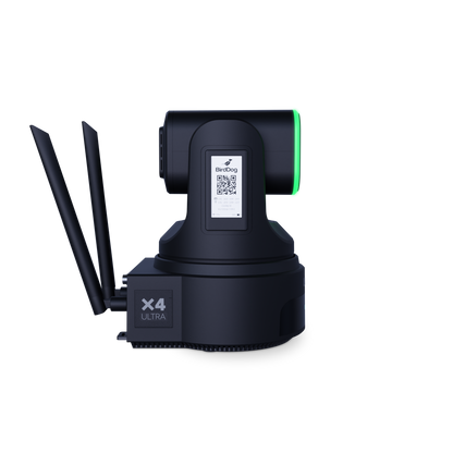 BirdDog X1 Ultra PTZ Side With QR