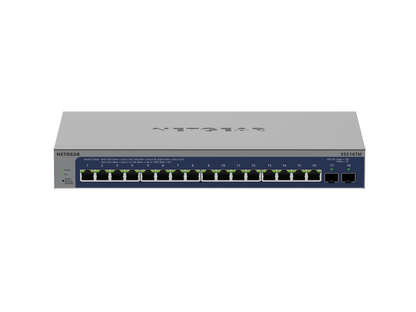NETGEAR XS516TM 16-Port 10G/Multi-Gigabit Ethernet Smart Switch with 2 10G SFP+ Ports
