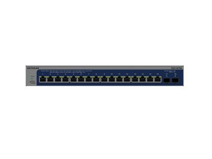 NETGEAR XS516TM 16-Port 10G/Multi-Gigabit Ethernet Smart Switch with 2 10G SFP+ Ports