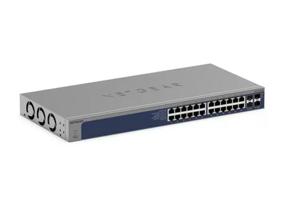NETGEAR XS724TM 24-Port 10G/Multi-Gigabit Ethernet Smart Switch with 4 10G SFP+ Ports