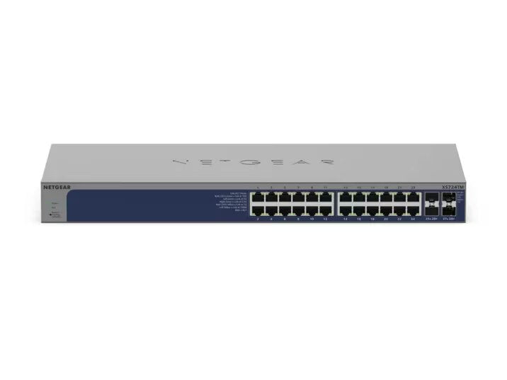 NETGEAR XS724TM 24-Port 10G/Multi-Gigabit Ethernet Smart Switch with 4 10G SFP+ Ports