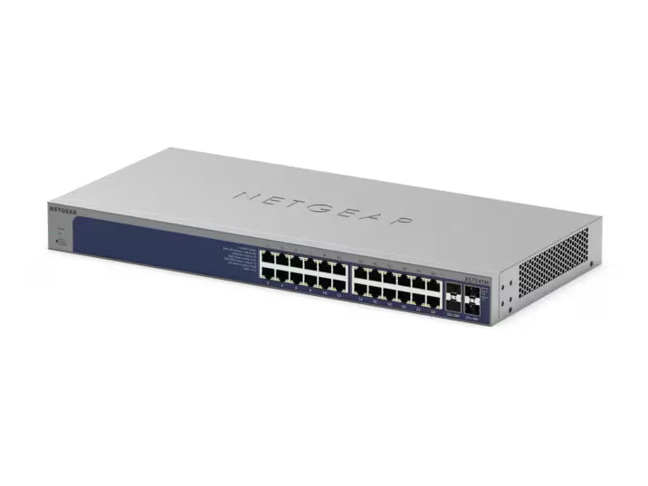 NETGEAR XS724TM 24-Port 10G/Multi-Gigabit Ethernet Smart Switch with 4 10G SFP+ Ports