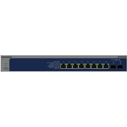 NETGEAR network switch on a white background