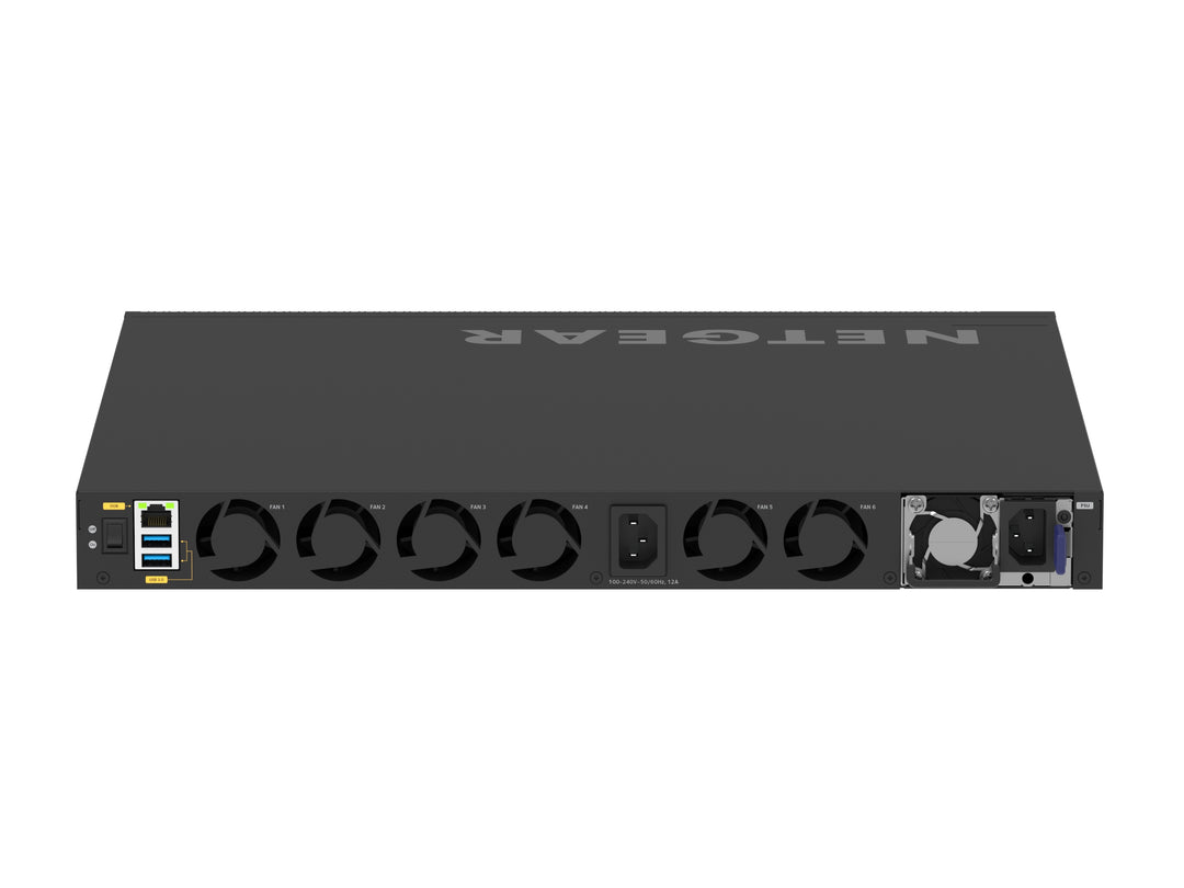 NETGEAR M4350 XSM4340CV 40-Port 36x10G/Multi-Gig PoE++ (280W base, up to 1,760W) and 4xSFP28 25G Managed Switch