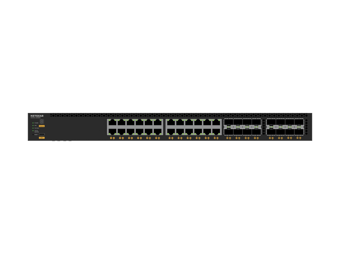 NETGEAR M4350-32F8V Fully Managed Switch (XSM4340FV) 32xSFP+ and 8xSFP28 25G Managed Switch (TAA Compliant)