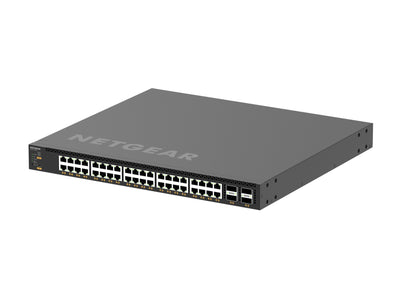 NETGEAR M4350 XSM4344C 44-Port 40x10G/Multi-Gig PoE++ (196W base, up to 1,676W) and 4xQSFP28 100G Managed Switch