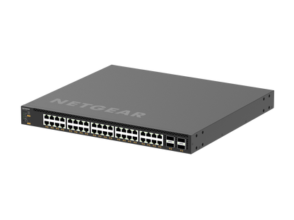 NETGEAR M4350-40X4C (XSM4344C) 40x10G/Multi-Gig PoE++ (196W base, up to 1,676W) and 4xQSFP28 100G Fully Managed Switch TAA Compliant