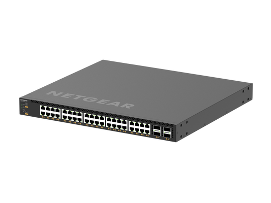 NETGEAR M4350-40X4C (XSM4344FC) 40x10G/Multi-Gig PoE++ (196W base, up to 1,676W) and 4xQSFP28 100G Fully Managed Switch