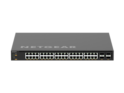 NETGEAR M4350-40X4C (XSM4344C) 40x10G/Multi-Gig PoE++ (196W base, up to 1,676W) and 4xQSFP28 100G Fully Managed Switch TAA Compliant