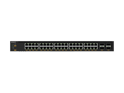 NETGEAR M4350-40X4C (XSM4344C) 40x10G/Multi-Gig PoE++ (196W base, up to 1,676W) and 4xQSFP28 100G Fully Managed Switch TAA Compliant
