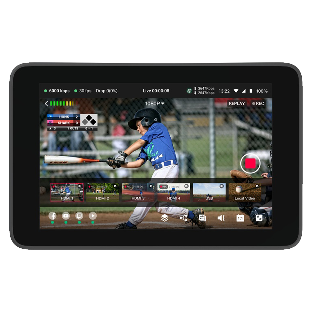 YoloLiv YoloBox Ultra Portable Multi-Camera Encoder Landscape View