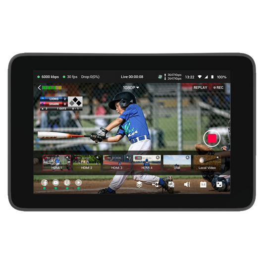 YoloLiv YoloBox Ultra Portable Multi-Camera Encoder Landscape View