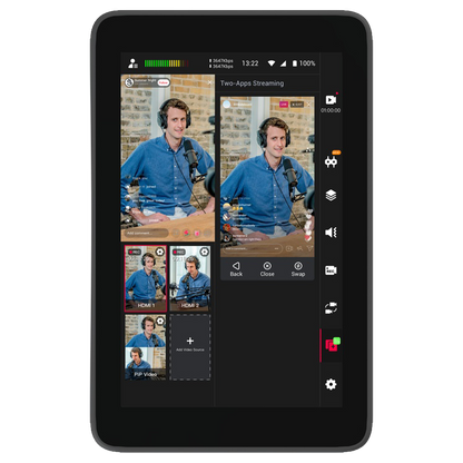 YoloLiv YoloBox Ultra Portable Multi-Camera Encoder Portrait View