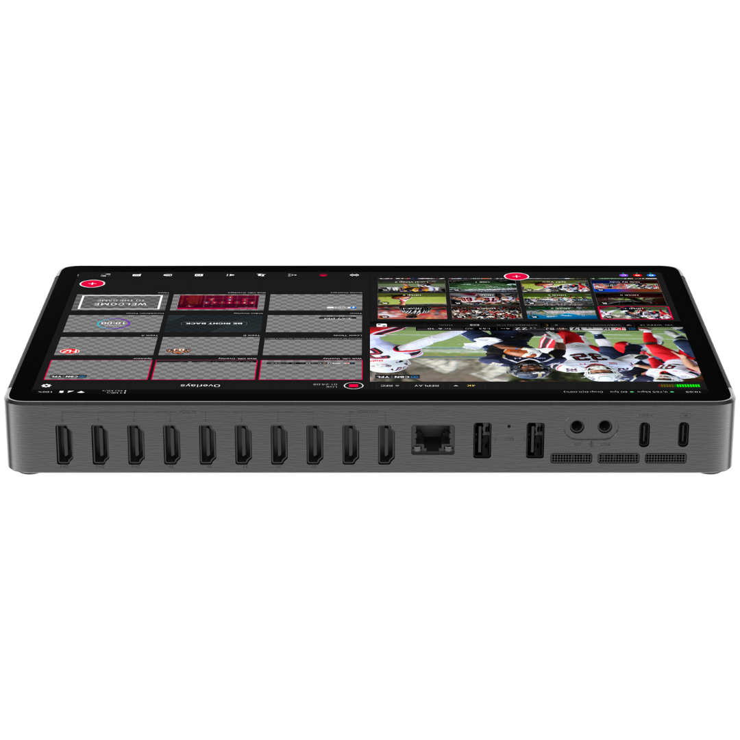 YoloLiv YoloBox Extreme All-in-One Multi-Camera Live Streaming and Switching System Top View