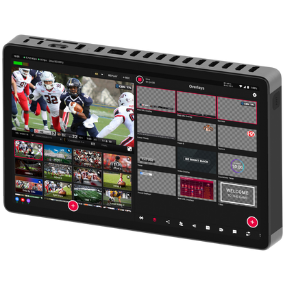 YoloLiv YoloBox Extreme All-in-One Multi-Camera Live Streaming and Switching System Side View