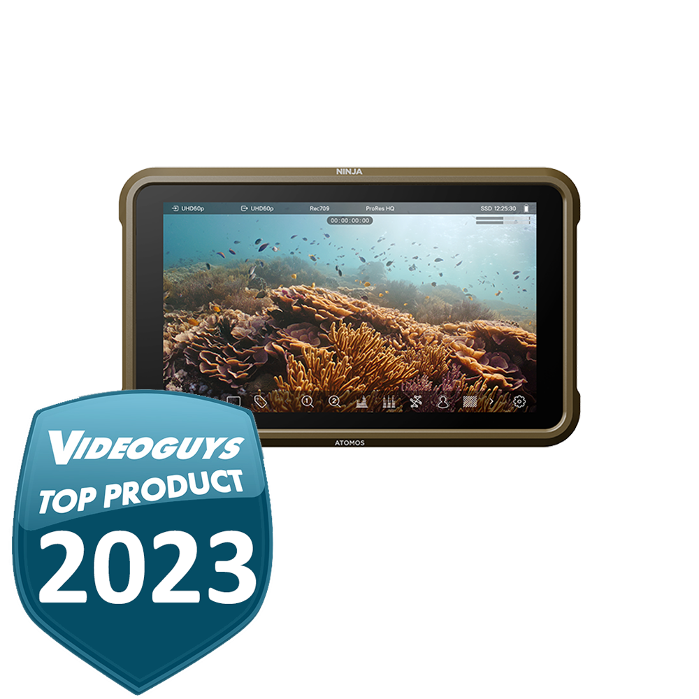 Atomos Ninja 5-inch, 1000nit HDR Monitor-Recorder: Videoguys Top Product of 2023