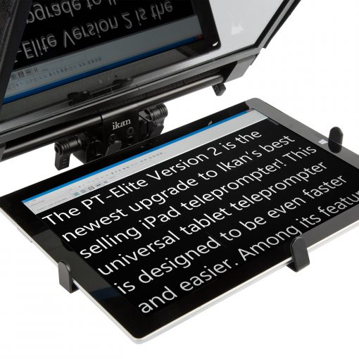 IKAN Elite Universal Large Tablet & iPad Pro Teleprompter w/ Elite Remote