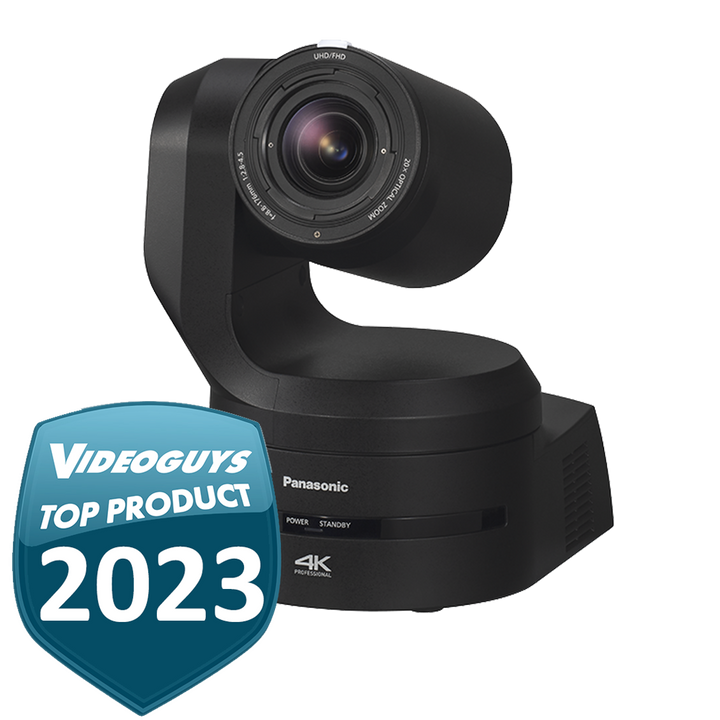 Panasonic AW-UE160 20x NDI 4K PTZ Camera  w/ OLPF (Black)