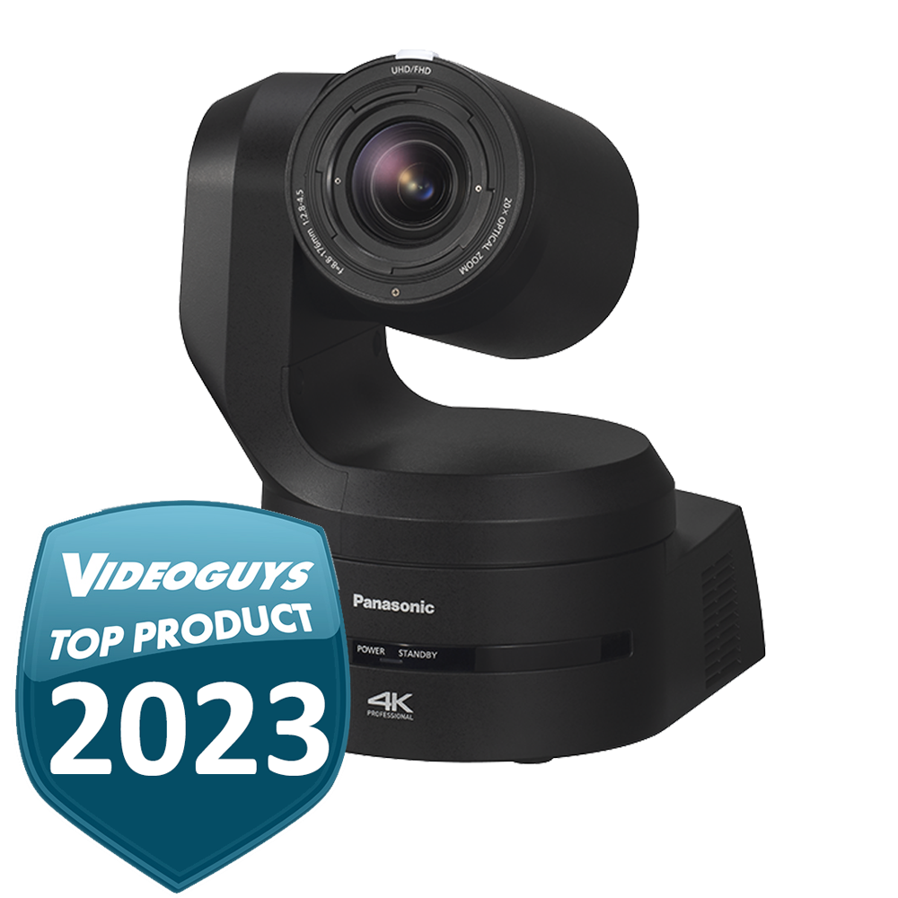 Panasonic AW-UE160 20x NDI 4K PTZ Camera w/ OLPF (Black) - Videoguys