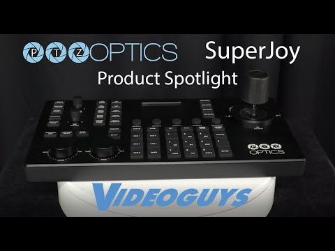 PTZOptics SuperJoy PTZ Camera Controller Product Spotlight Video