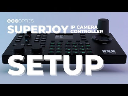PTZOptics SuperJoy IP Camera Controller Video How to Setup